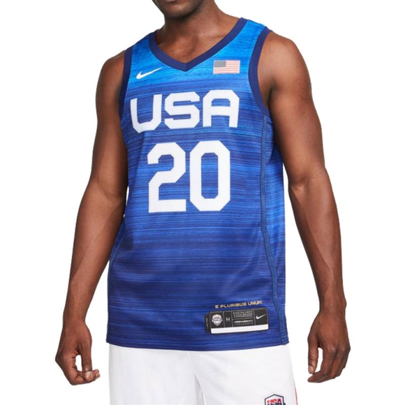 NWT Nike x Team USA Obsidian Blue Limited 2020 Tokyo Olympics Road Jersey L